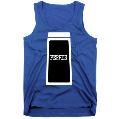 Pepper And Salt Shaker Funny Halloween Matching Couples Gift Tank Top