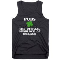 Pubs Arehe Sunblock Of Ireland Drinking Tank Top