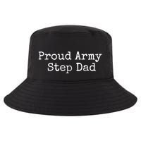 Proud Army Step Dad Gift Cool Comfort Performance Bucket Hat