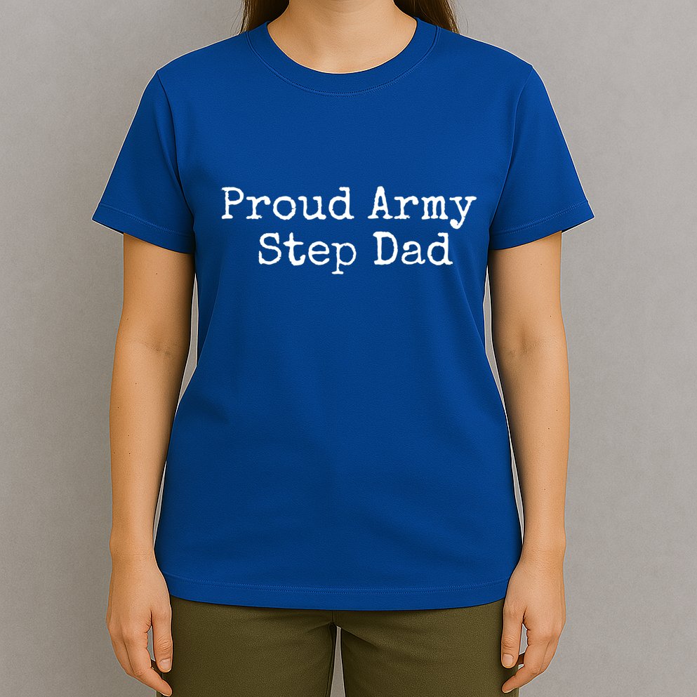 Proud Army Step Dad Gift T-Shirt