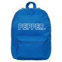 Pepper And Salt Pepper Costume Couple Matching Meaningful Gift 16 in Basic Backpack