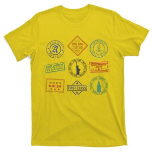 Passport Stamps Travel T-Shirt