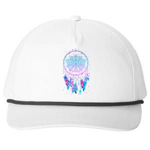 Pastel Dream Catcher Snapback Five-Panel Rope Hat