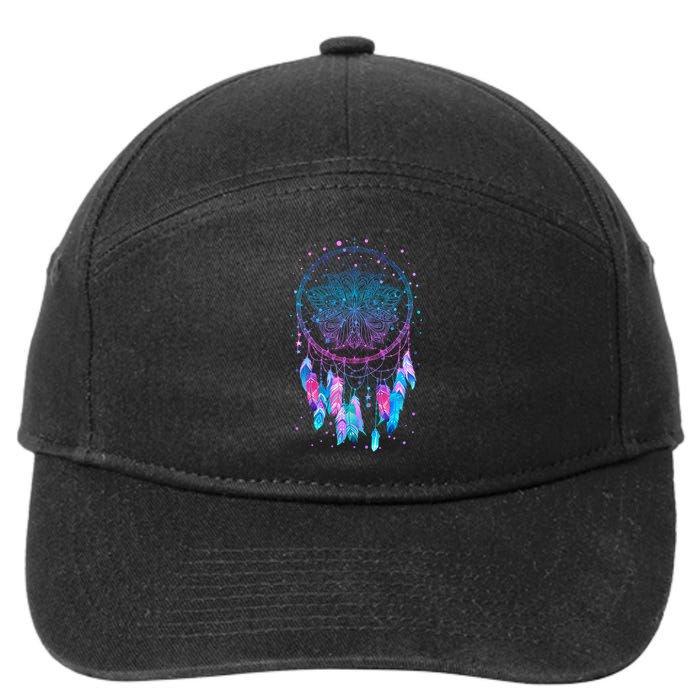 Pastel Dream Catcher 7-Panel Snapback Hat