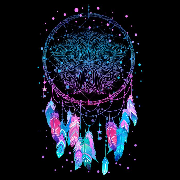 Pastel Dream Catcher Poster