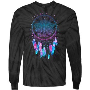 Pastel Dream Catcher Tie-Dye Long Sleeve Shirt