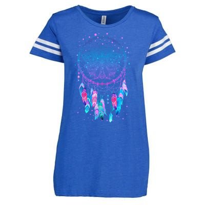 Pastel Dream Catcher Enza Ladies Jersey Football T-Shirt