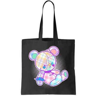 Pastel Kawaii Cute Goth Punk Teddy Bear Bag