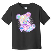 Pastel Kawaii Cute Goth Punk Teddy Bear Toddler T-Shirt