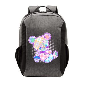 Pastel Kawaii Cute Goth Punk Teddy Bear Vector Backpack