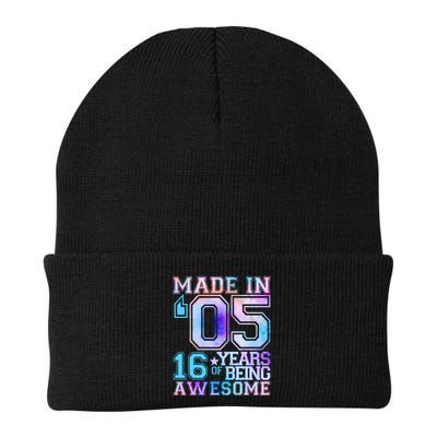 Pastel Made In '05 2005 16 Years of Being Awesome Birthday Beanie