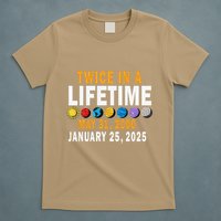 Planetary Alignment Twice In A Lifetime May 2000 Jan 2025 T-Shirt