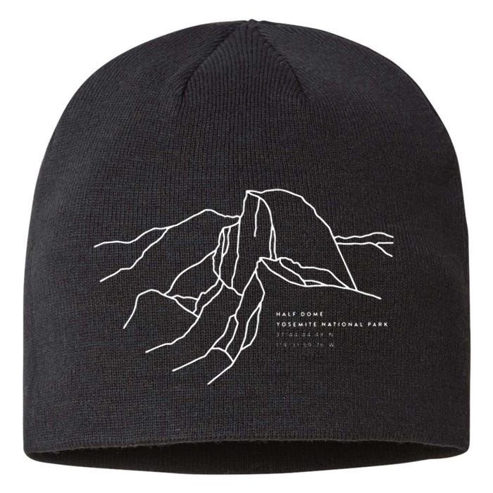 Places Around The World Half Dome Yosemite National Park Sustainable Beanie