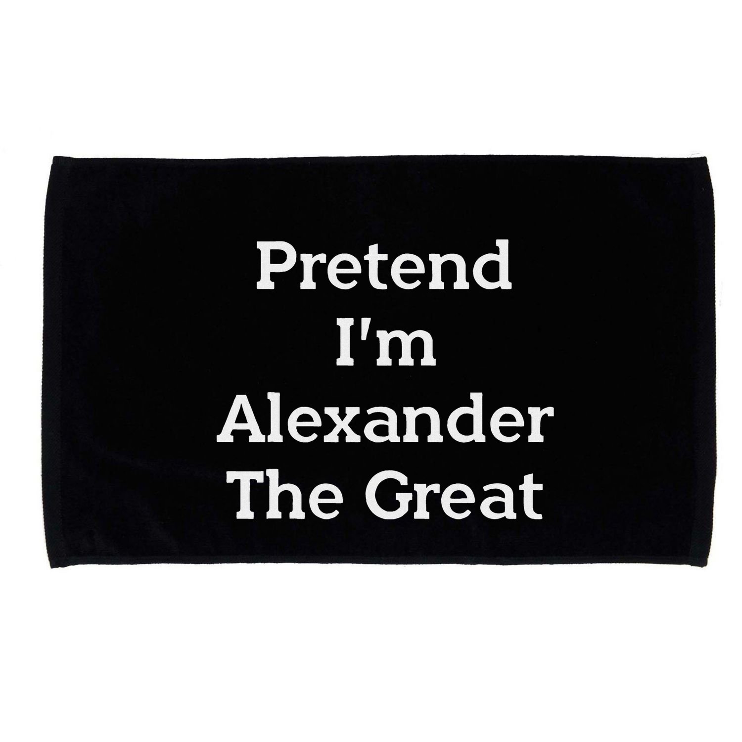 Pretend Alexander The Great Costume Funny Halloween Party Microfiber Hand Towel