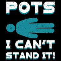 Pots Awareness Turquoise Ribbon Dysautonomia Neurologists Gift Cooling Performance Crew T-Shirt