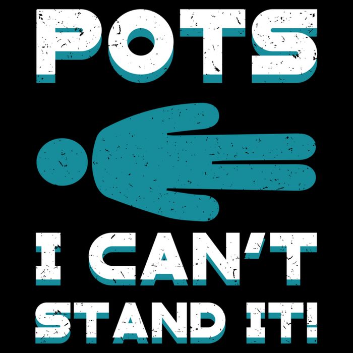 Pots Awareness Turquoise Ribbon Dysautonomia Neurologists Gift Cooling Performance Crew T-Shirt