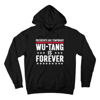 Presidents Are Temporary Is Forever 2024 Funny Blue Hoodie