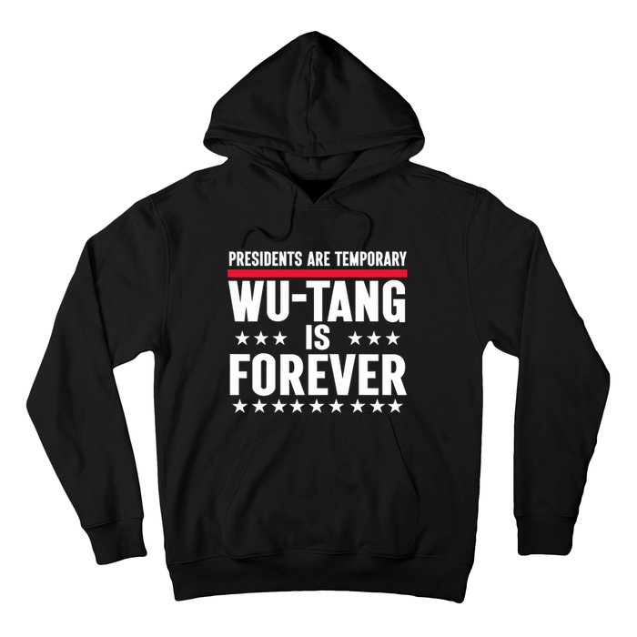 Presidents Are Temporary Is Forever 2024 Funny Blue Hoodie