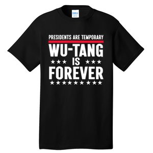 Presidents Are Temporary Is Forever 2024 Funny Blue Tall T-Shirt