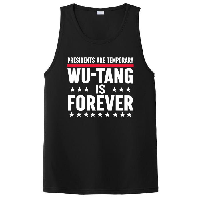 Presidents Are Temporary Is Forever 2024 Funny Blue PosiCharge Competitor Tank