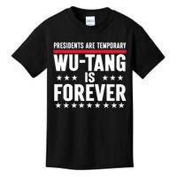 Presidents Are Temporary Is Forever 2024 Funny Blue Kids T-Shirt