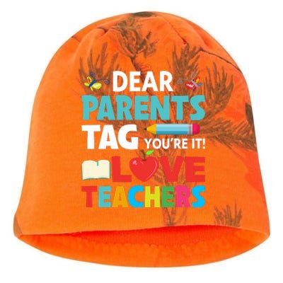 Parents And Teachers Back To School Kati - Camo Knit Beanie