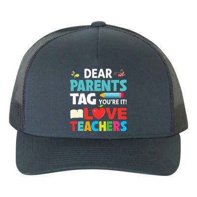 Parents And Teachers Back To School Yupoong Adult 5-Panel Trucker Hat