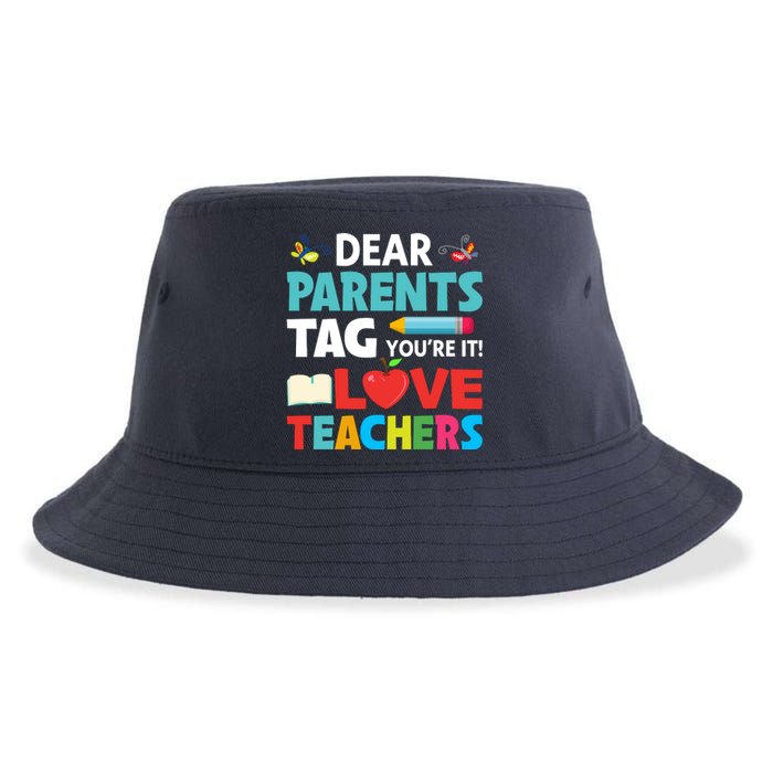 Parents And Teachers Back To School Sustainable Bucket Hat