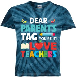 Parents And Teachers Back To School Kids Tie-Dye T-Shirt