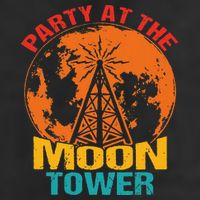 Party At The Moon Tower Adult Drive Performance Visor
