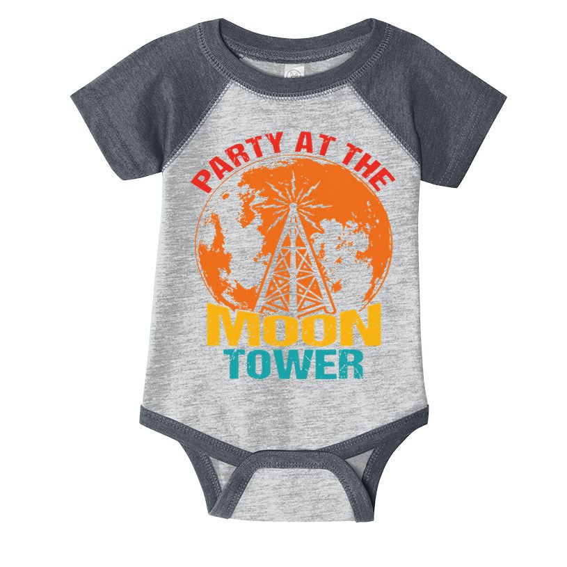 Party At The Moon Tower Infant Baby Jersey Bodysuit