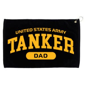 Proud Army Tanker Dad Gift Grommeted Golf Towel