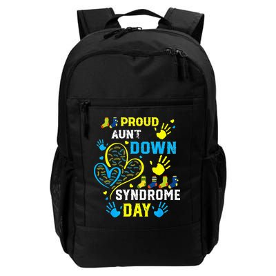 Proud Aunt T21 World Down Syndrome Awareness Day Backpack