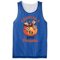 Pregnancy Announcement Thanksgiving Growing Little A Pumpkin Mesh Reversible Basketball Jersey Tank