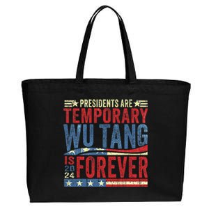 Presidents Are Temporary _wutang Is Forever 2024 Cotton Canvas Jumbo Tote