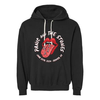 Panic And The Stones Garment-Dyed Fleece Hoodie