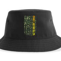 Port Arthur Texas Camouflage Usa Flag Sustainable Bucket Hat