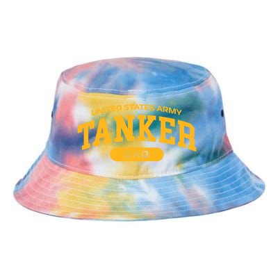 Proud Army Tanker Dad Meaningful Gift Tie Dye Newport Bucket Hat