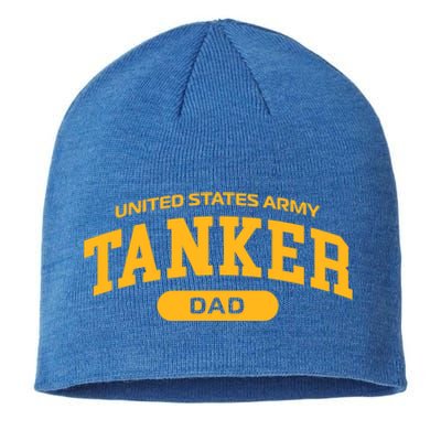 Proud Army Tanker Dad Meaningful Gift Sustainable Beanie