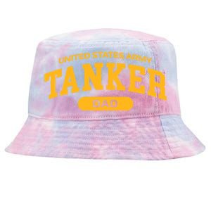 Proud Army Tanker Dad Meaningful Gift Tie-Dyed Bucket Hat