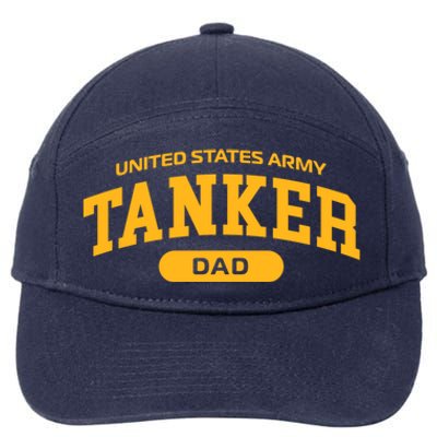 Proud Army Tanker Dad Meaningful Gift 7-Panel Snapback Hat