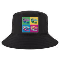 Pop Art TRex Skeleton Tyrannosaurus Rex Cool Comfort Performance Bucket Hat
