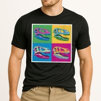 Pop Art TRex Skeleton Tyrannosaurus Rex Cooling Performance Crew T-Shirt