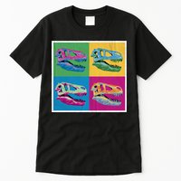 Pop Art TRex Skeleton Tyrannosaurus Rex Tall T-Shirt