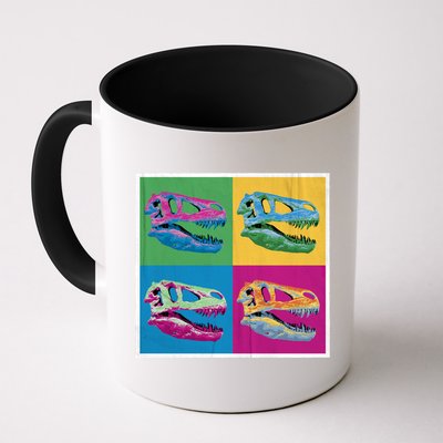 Pop Art TRex Skeleton Tyrannosaurus Rex Mug