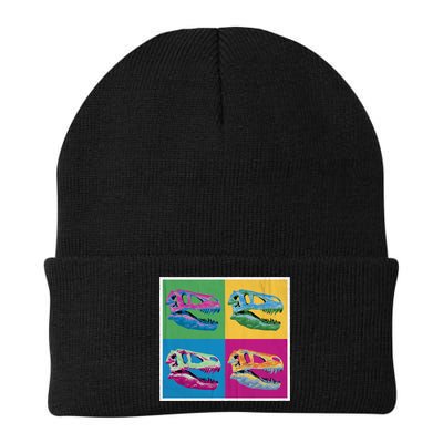 Pop Art TRex Skeleton Tyrannosaurus Rex Beanie