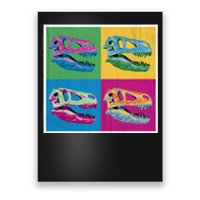 Pop Art TRex Skeleton Tyrannosaurus Rex Poster