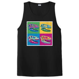 Pop Art TRex Skeleton Tyrannosaurus Rex PosiCharge Competitor Tank