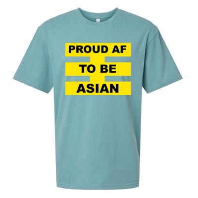 Proud Af To Be Asian Great Asian American Gift Sueded Cloud Jersey T-Shirt