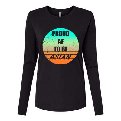 Proud Af To Be Asian American And Aapi Gift Womens Cotton Relaxed Long Sleeve T-Shirt